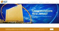 Desktop Screenshot of igt.com
